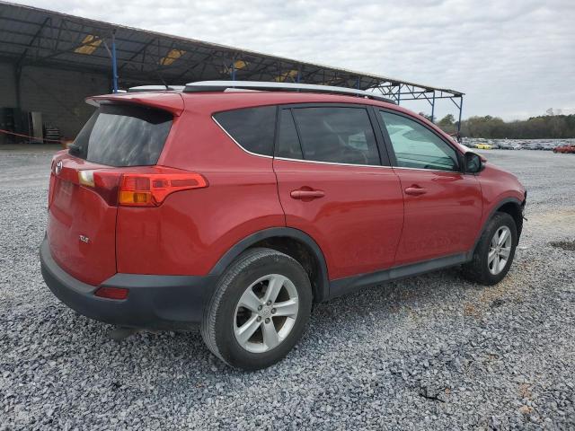 2T3WFREV1DW071761 - 2013 TOYOTA RAV4 XLE RED photo 3