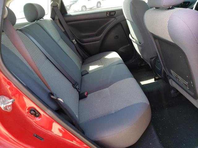 2T1KR32EX6C587394 - 2006 TOYOTA COROLLA MA XR RED photo 10