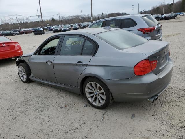 WBAPK5G50BNN29233 - 2011 BMW 328 XI SULEV GRAY photo 2