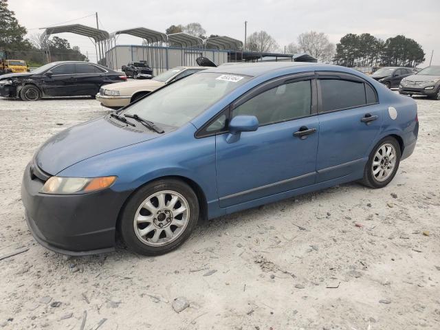 1HGFA16548L062349 - 2008 HONDA CIVIC LX BLUE photo 1