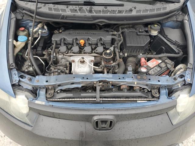 1HGFA16548L062349 - 2008 HONDA CIVIC LX BLUE photo 11