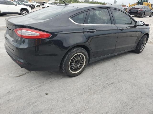 3FA6P0G7XER227329 - 2014 FORD FUSION S BLACK photo 3