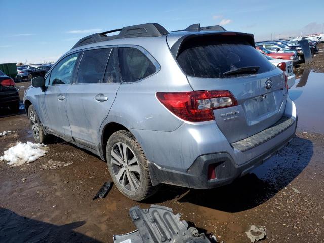 4S4BSANC7J3222722 - 2018 SUBARU OUTBACK 2.5I LIMITED SILVER photo 2