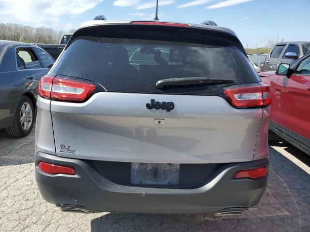 1C4PJLCX8JD621227 - 2018 JEEP CHEROKEE LATITUDE SILVER photo 6