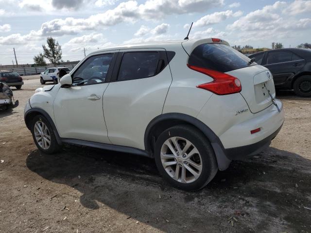 JN8AF5MR1BT013953 - 2011 NISSAN JUKE S WHITE photo 2