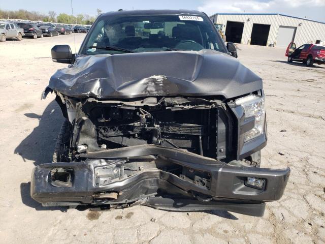 1FTEW1EF9HKC42969 - 2017 FORD F150 SUPERCREW GRAY photo 5
