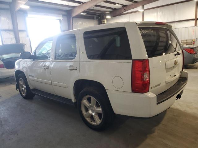 1GNFK13549R116285 - 2009 CHEVROLET TAHOE HYBRID WHITE photo 2