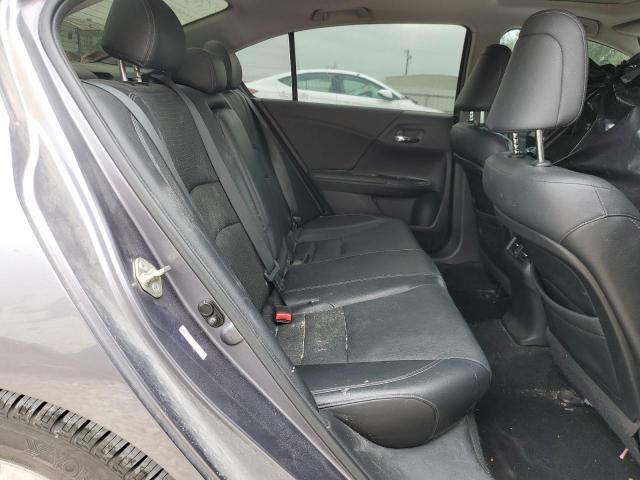 1HGCR2F80EA070936 - 2014 HONDA ACCORD EXL GRAY photo 10