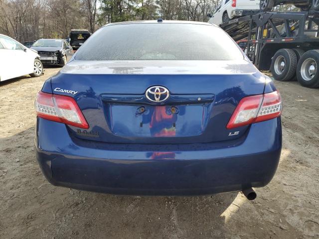 4T1BF3EK7AU553902 - 2010 TOYOTA CAMRY BASE BLUE photo 6