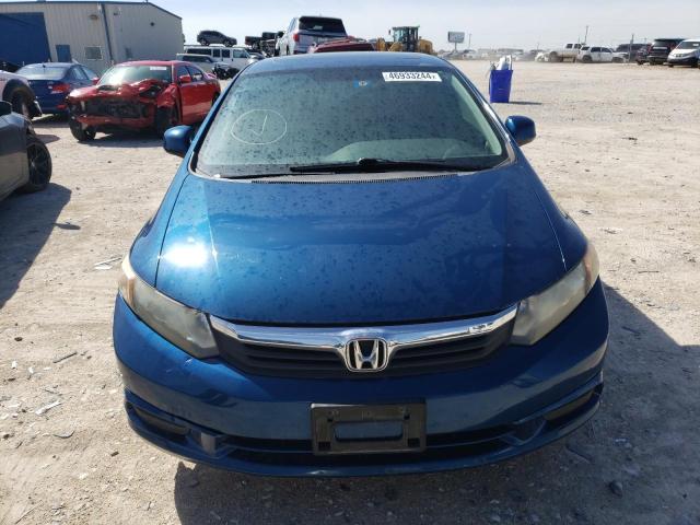 2HGFB2F95CH541441 - 2012 HONDA CIVIC EXL BLUE photo 5