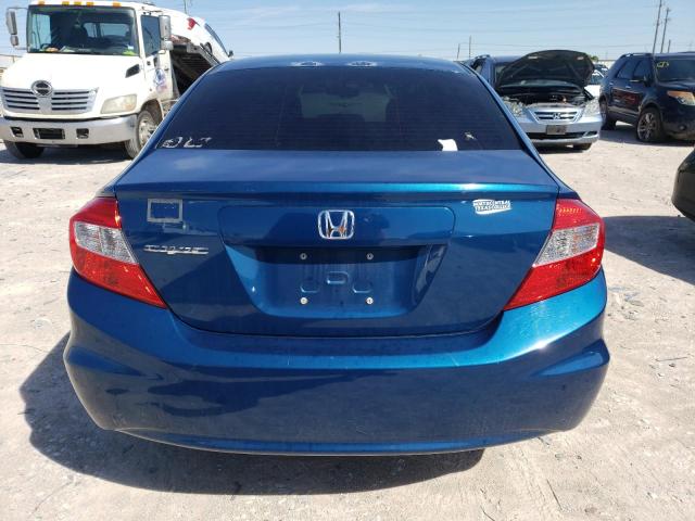 2HGFB2F95CH541441 - 2012 HONDA CIVIC EXL ლურჯი ფოტო 6