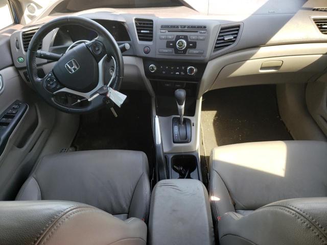 2HGFB2F95CH541441 - 2012 HONDA CIVIC EXL ლურჯი ფოტო 8