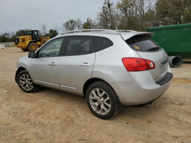 JN8AS5MV3DW140472 - 2013 NISSAN ROGUE S SILVER photo 2