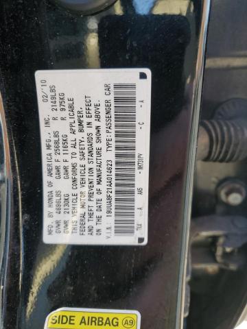 19UUA8F21AA014623 - 2010 ACURA TL BLACK photo 12