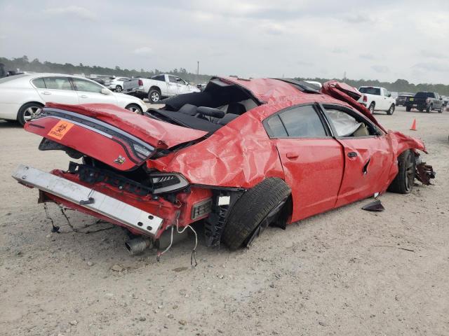 2C3CDXGJ4KH692422 - 2019 DODGE CHARGER SCAT PACK RED photo 3
