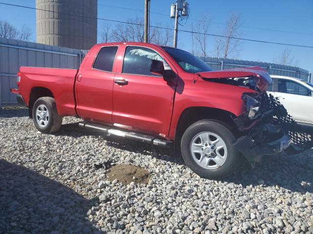 5TFUM5F11KX081507 - 2019 TOYOTA TUNDRA DOUBLE CAB SR/SR5 RED photo 4