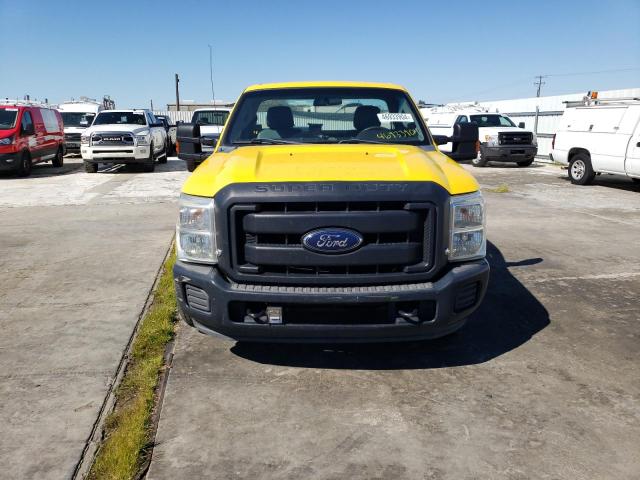 1FDBF2A68FEB16009 - 2015 FORD F250 SUPER DUTY YELLOW photo 5