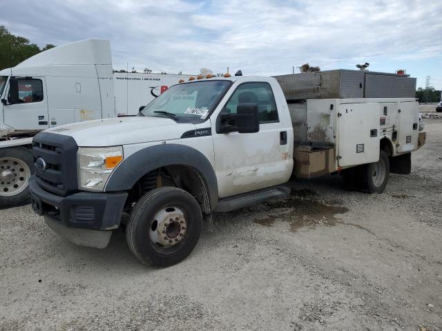 1FDUF4GYXDEA93973 - 2013 FORD F450 SUPER DUTY WHITE photo 1