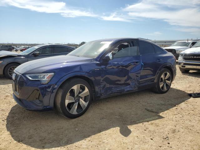 WA13AAGE3MB018448 - 2021 AUDI E-TRON SPORTBACK PRESTIGE BLUE photo 1
