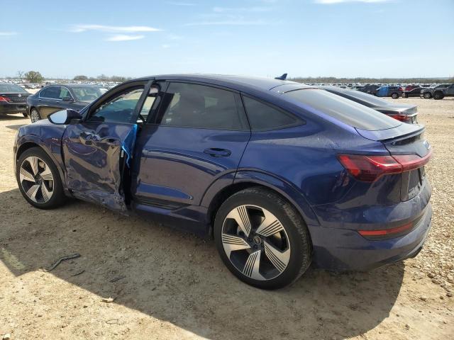 WA13AAGE3MB018448 - 2021 AUDI E-TRON SPORTBACK PRESTIGE BLUE photo 2