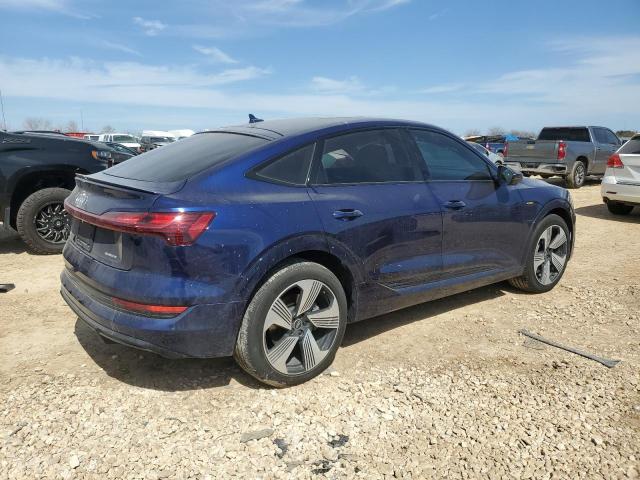 WA13AAGE3MB018448 - 2021 AUDI E-TRON SPORTBACK PRESTIGE BLUE photo 3