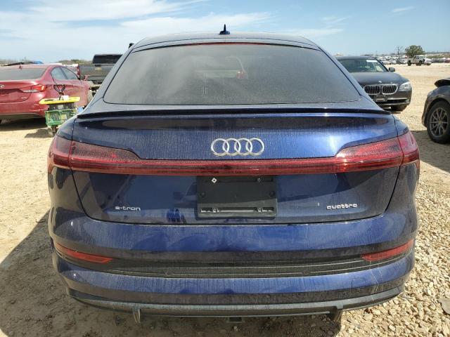 WA13AAGE3MB018448 - 2021 AUDI E-TRON SPORTBACK PRESTIGE BLUE photo 6
