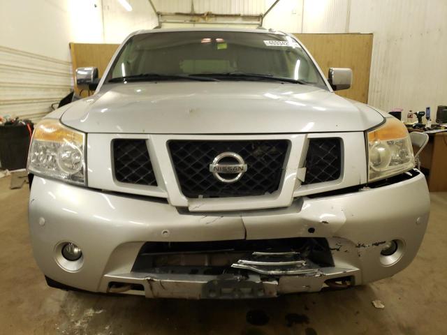 5N1AA08C19N606578 - 2009 NISSAN ARMADA SE SILVER photo 5