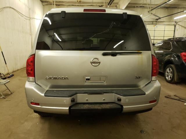 5N1AA08C19N606578 - 2009 NISSAN ARMADA SE SILVER photo 6