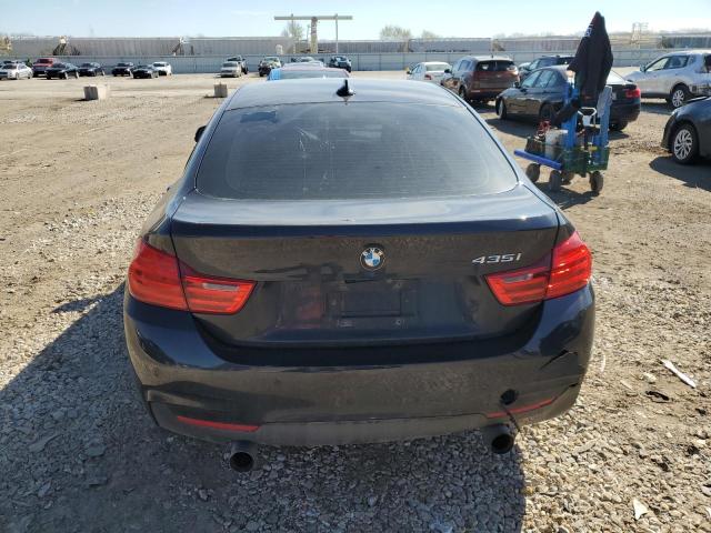 WBA4B3C50FGV48551 - 2015 BMW 435 XI GRAN COUPE BLACK photo 6