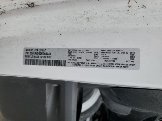 3C6LRVDG0NE119888 - 2022 RAM PROMASTER 2500 HIGH Ağ foto 13