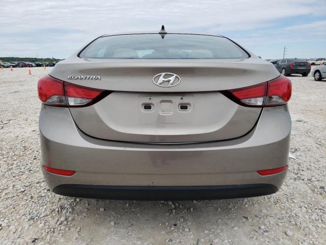 5NPDH4AE8EH502017 - 2014 HYUNDAI ELANTRA SE TAN photo 6