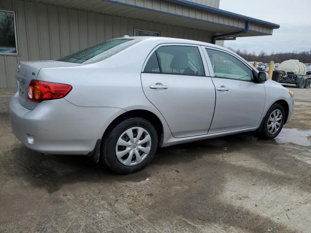 2T1BU4EE7AC516727 - 2010 TOYOTA COROLLA BASE SILVER photo 3