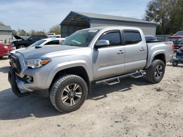 5TFCZ5AN7HX095041 - 2017 TOYOTA TACOMA DOUBLE CAB SILVER photo 1