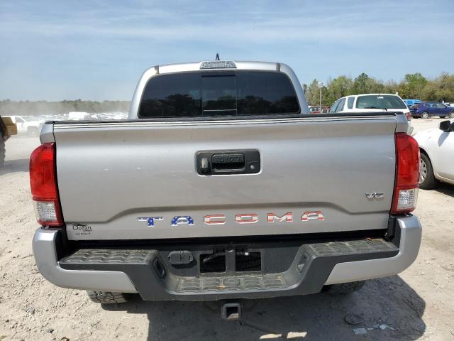 5TFCZ5AN7HX095041 - 2017 TOYOTA TACOMA DOUBLE CAB SILVER photo 6