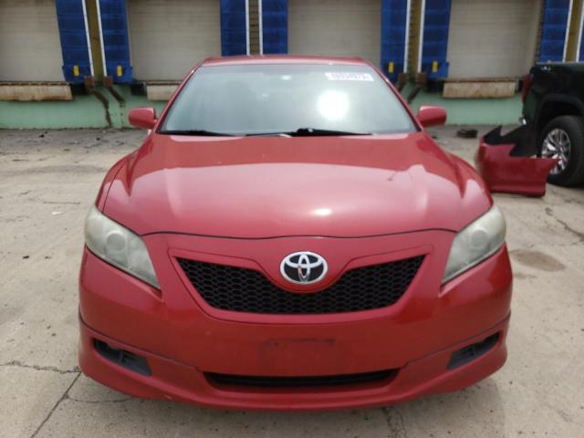 4T1BK46K79U088288 - 2009 TOYOTA CAMRY SE RED photo 5