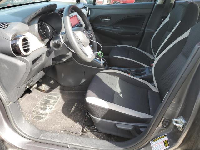 3N1CN8EV3ML874503 - 2021 NISSAN VERSA SV CHARCOAL photo 7