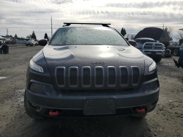 1C4PJMBS9EW159993 - 2014 JEEP CHEROKEE TRAILHAWK BLACK photo 5