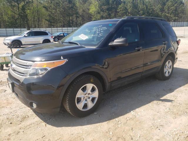 1FM5K8B88DGB31655 - 2013 FORD EXPLORER BLACK photo 1