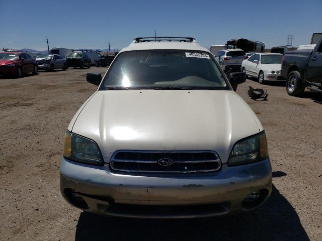 4S3BH665827665598 - 2002 SUBARU LEGACY OUTBACK WHITE photo 5