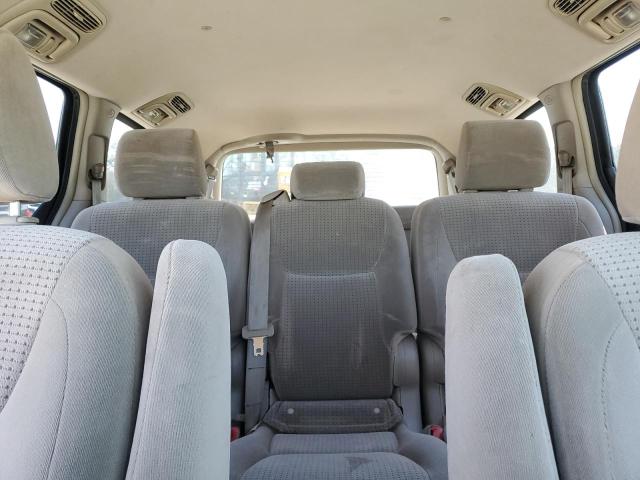 5TDZA23C16S481985 - 2006 TOYOTA SIENNA CE TAN photo 10