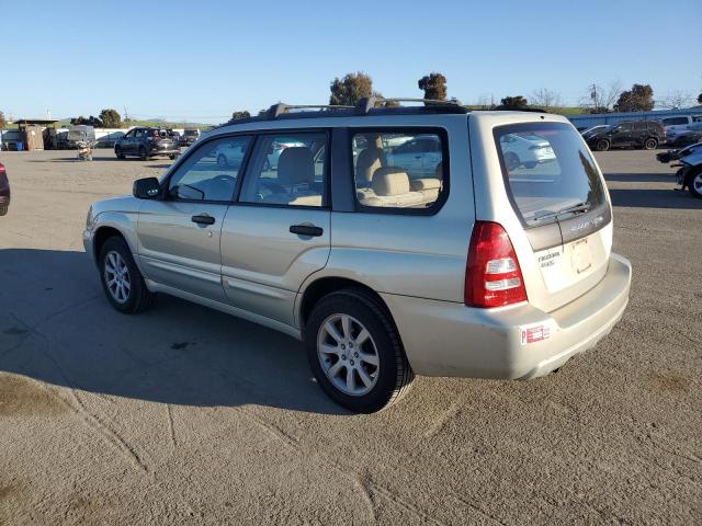 JF1SG65685H751267 - 2005 SUBARU FORESTER 2.5XS Beige photo 2