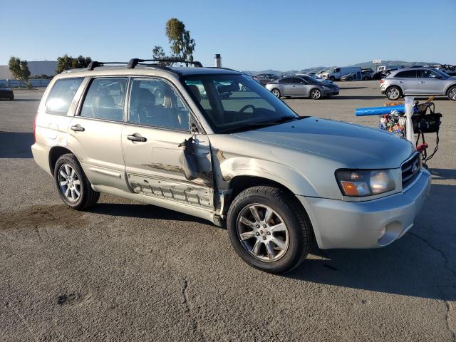 JF1SG65685H751267 - 2005 SUBARU FORESTER 2.5XS Beige photo 4