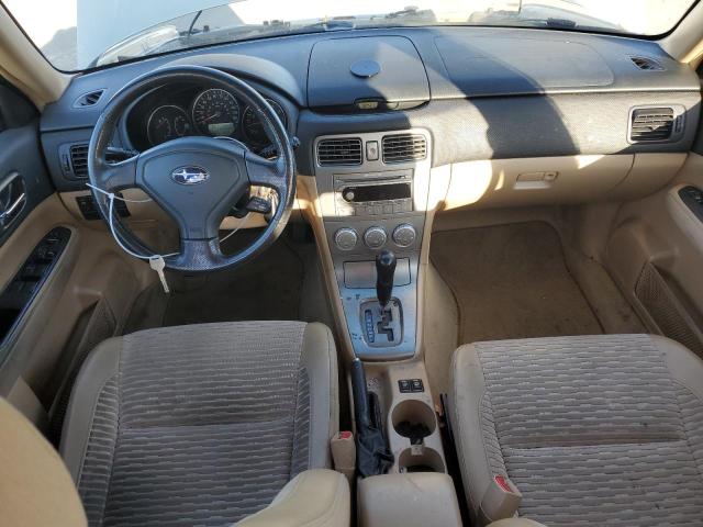 JF1SG65685H751267 - 2005 SUBARU FORESTER 2.5XS Beige photo 8