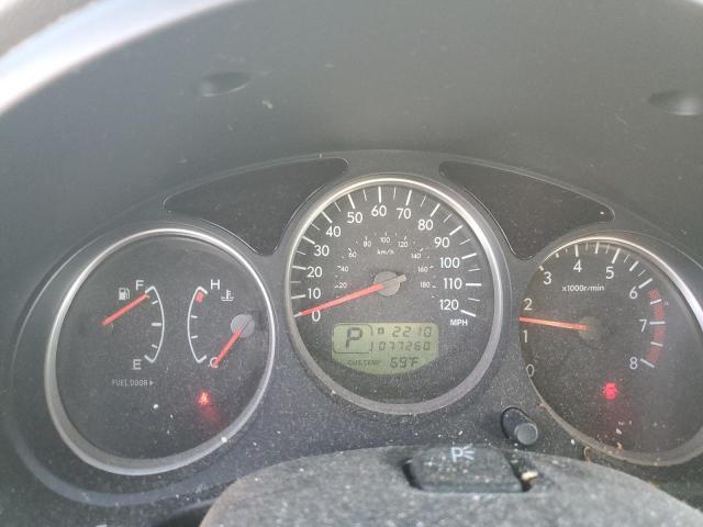 JF1SG65685H751267 - 2005 SUBARU FORESTER 2.5XS Beige photo 9