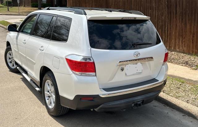 5TDZK3EH9CS084614 - 2012 TOYOTA HIGHLANDER BASE Ақ фото 3