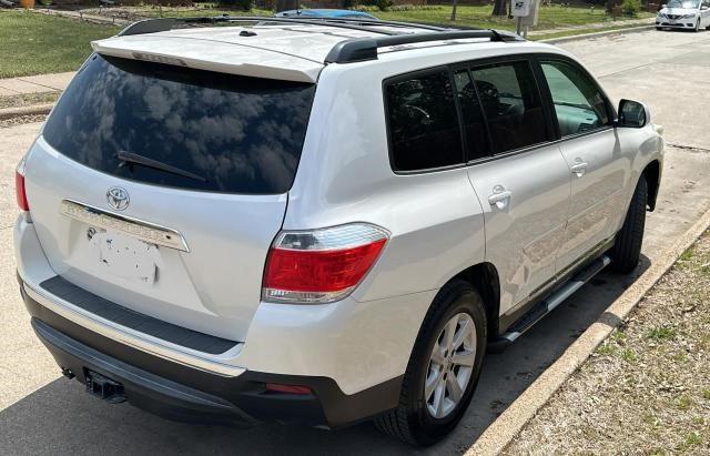 5TDZK3EH9CS084614 - 2012 TOYOTA HIGHLANDER BASE Ақ фото 4
