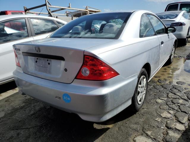 1HGEM22195L012795 - 2005 HONDA CIVIC DX VP SILVER photo 3