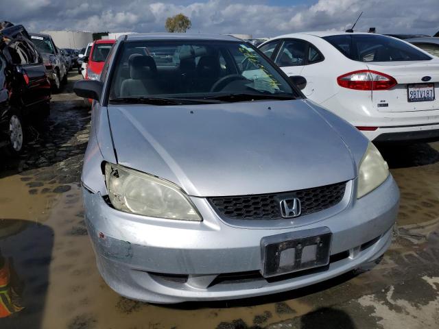 1HGEM22195L012795 - 2005 HONDA CIVIC DX VP SILVER photo 5