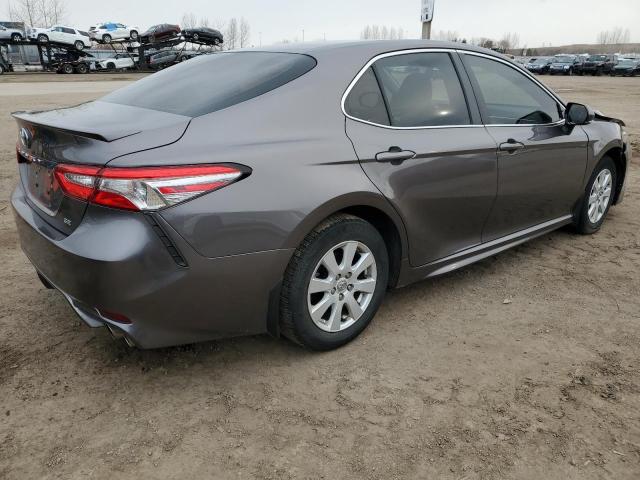 4T1B11HK6JU020258 - 2018 TOYOTA CAMRY L GRAY photo 3