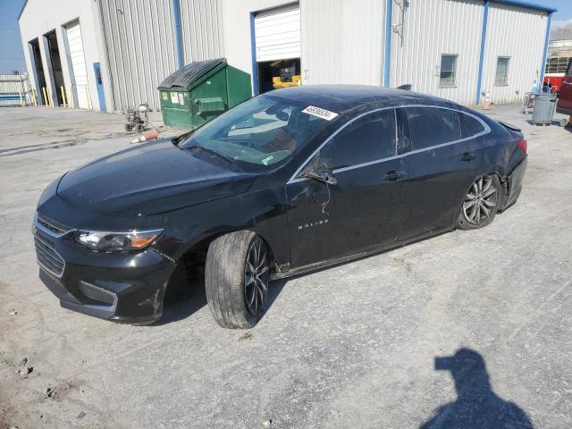 1G1ZD5ST2JF240982 - 2018 CHEVROLET MALIBU LT BLACK photo 1